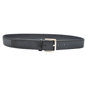 ORCIANI Minimalist Blue Leather Belt with Classic Silver Buckle